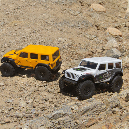 1/24 SCX24 Jeep JLU Wrangler Ready to Run (Yellow) (AXI00002V2T2)