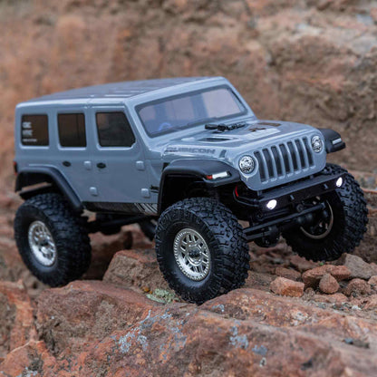 1/24 SCX24 Jeep JLU Wrangler Ready to Run (Gray) (AXI00002V3T3)