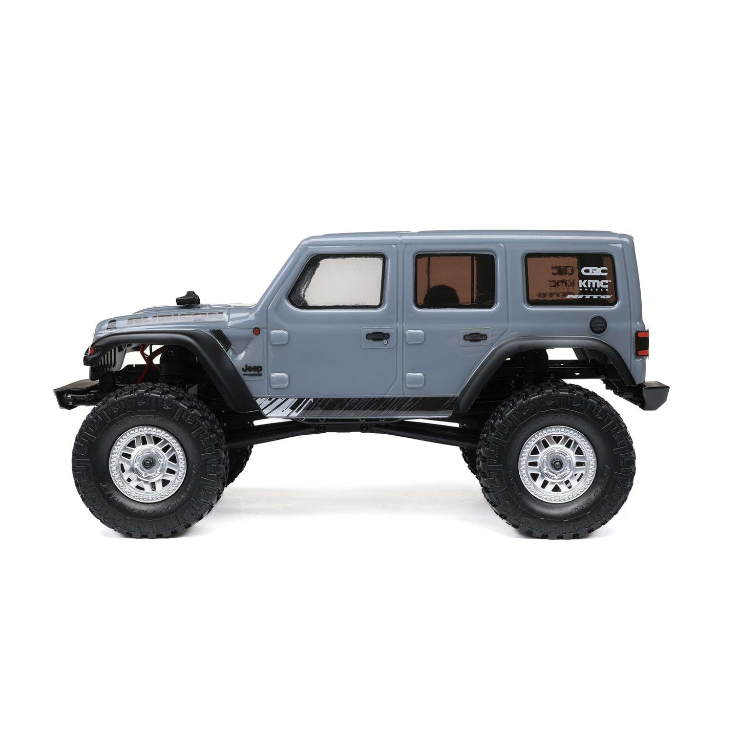 1/24 SCX24 Jeep JLU Wrangler Ready to Run (Gray) (AXI00002V3T3)