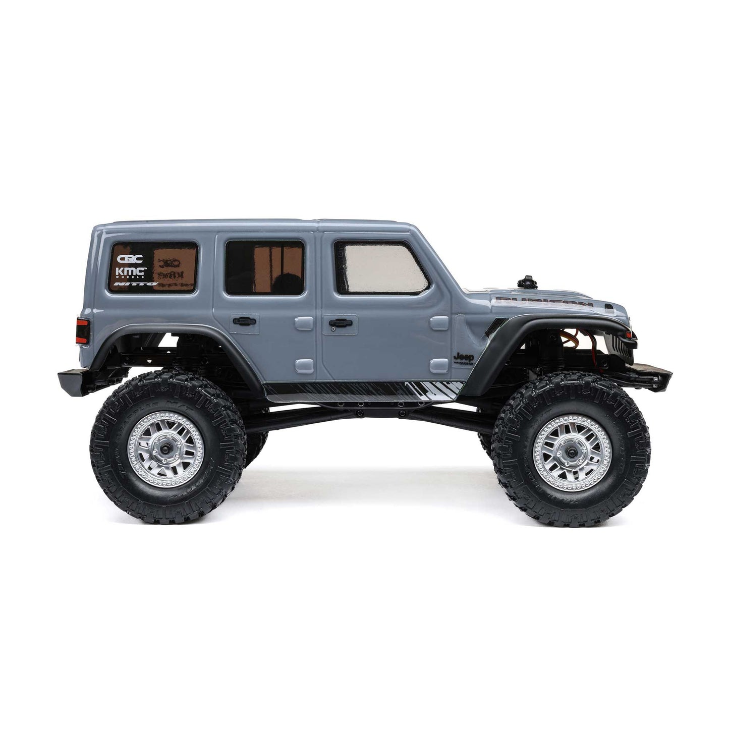 1/24 SCX24 Jeep JLU Wrangler Ready to Run (Gray) (AXI00002V3T3)