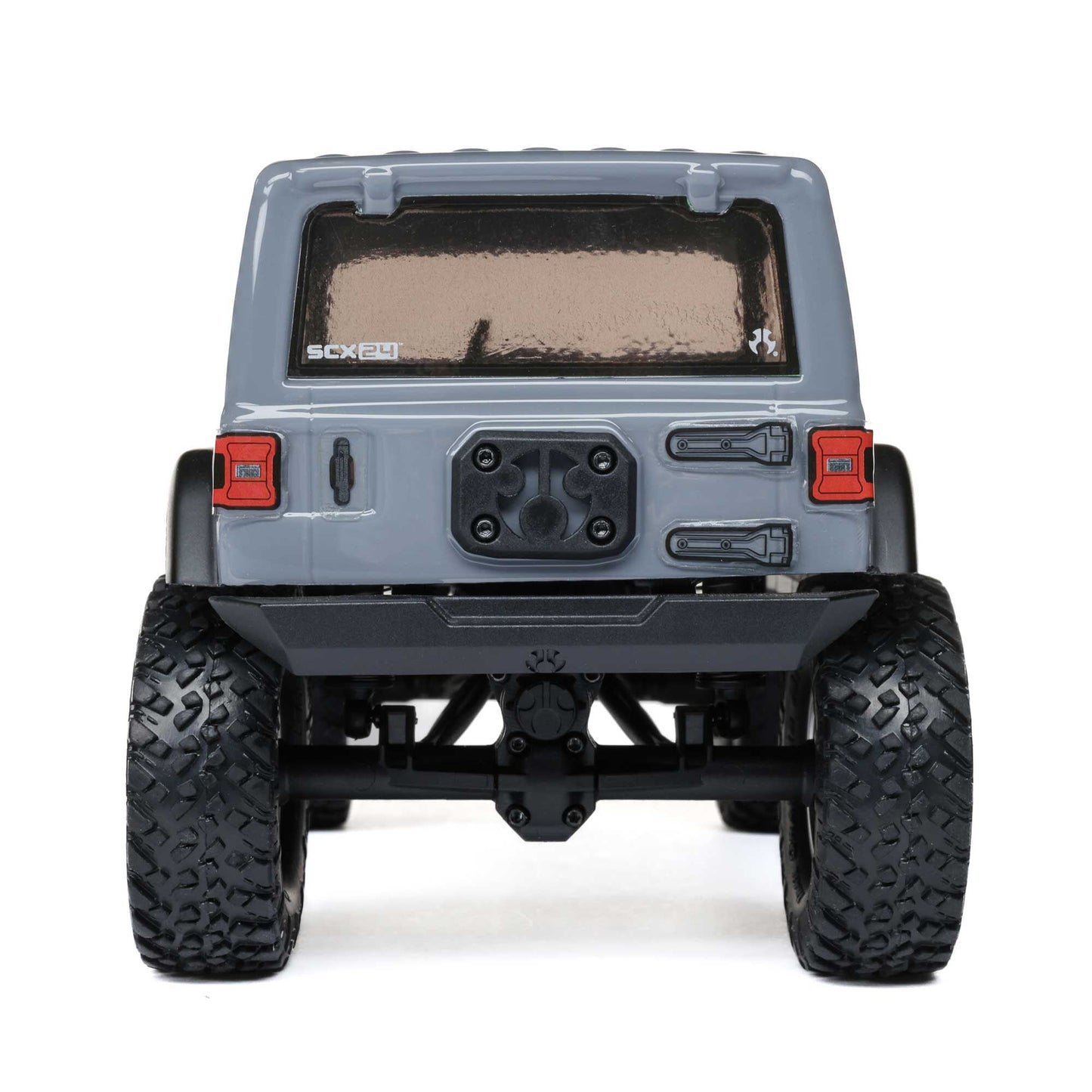 1/24 SCX24 Jeep JLU Wrangler Ready to Run (Gray) (AXI00002V3T3)