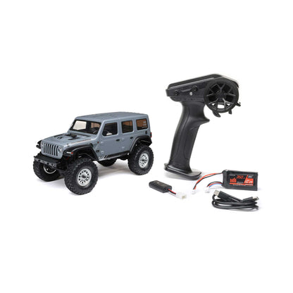 1/24 SCX24 Jeep JLU Wrangler Ready to Run with Battery and Charger (Gray) (AXI00002V3T3)_7