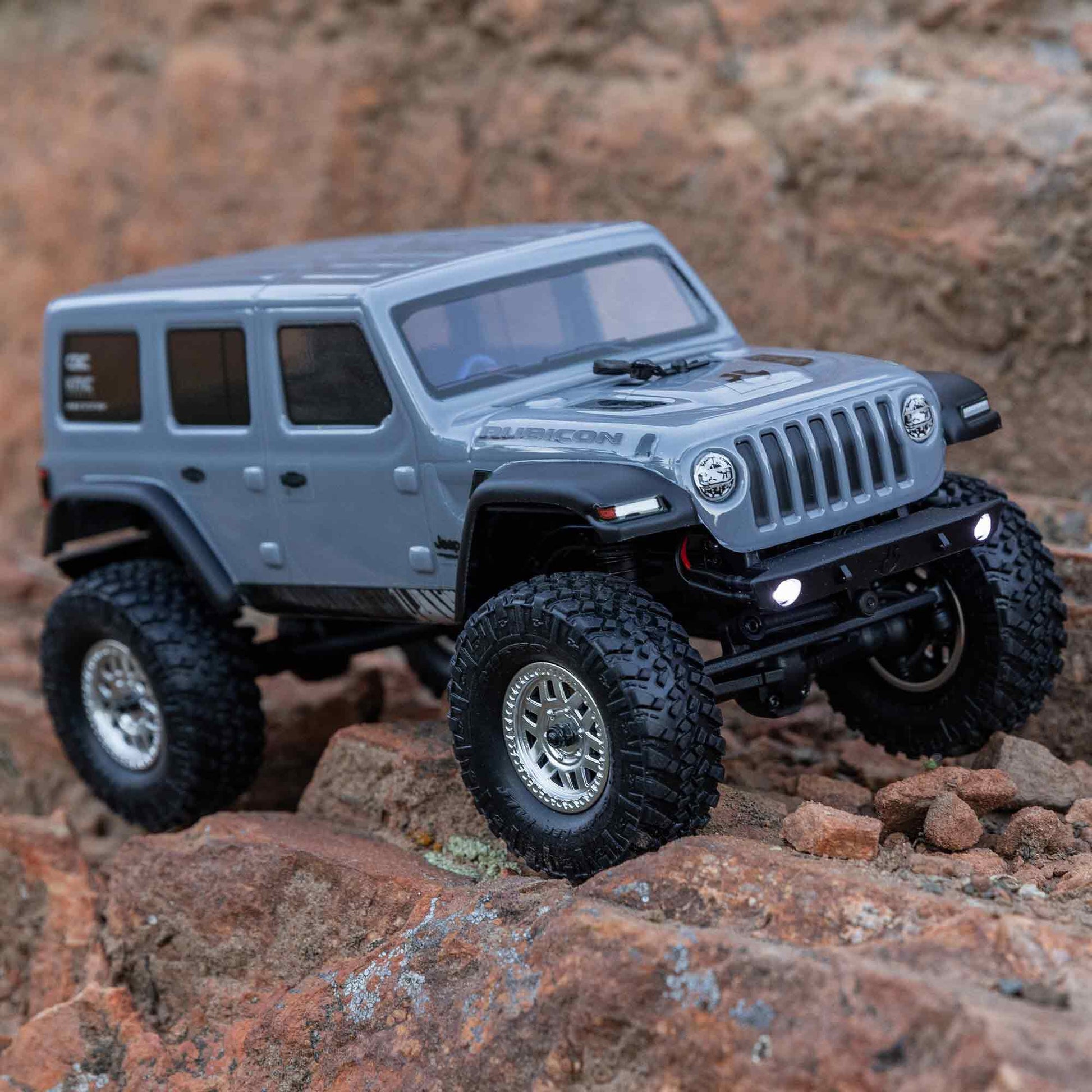 1/24 SCX24 Jeep JLU Wrangler Ready to Run with Battery and Charger (Gray) (AXI00002V3T3)_14