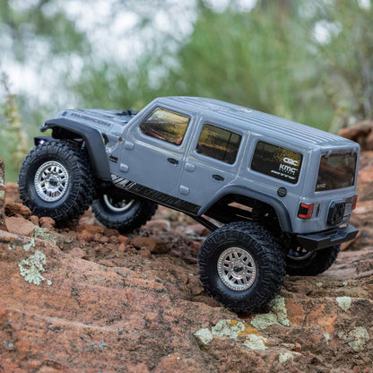 1/24 SCX24 Jeep JLU Wrangler Ready to Run with Battery and Charger (Gray) (AXI00002V3T3)_2