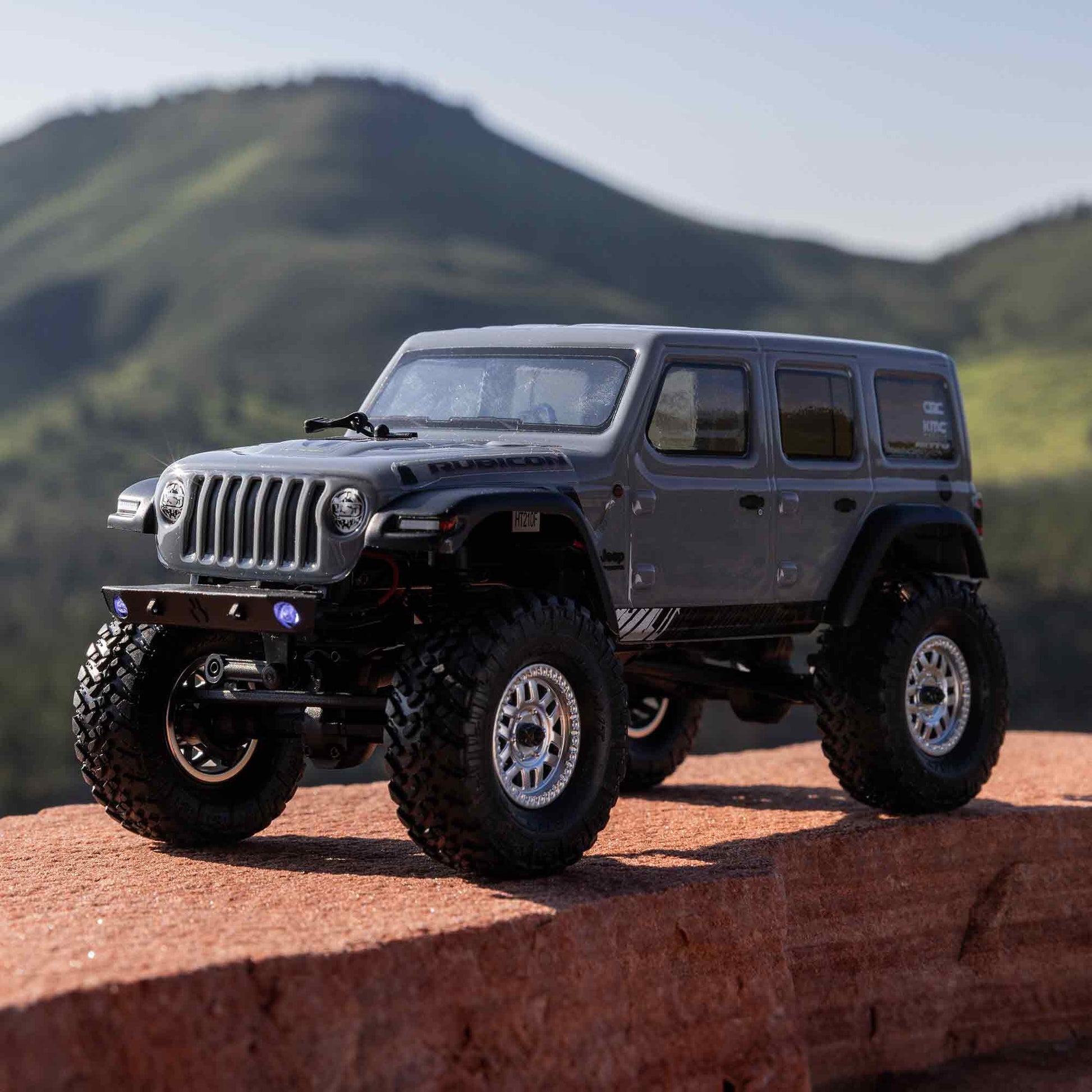 1/24 SCX24 Jeep JLU Wrangler Ready to Run with Battery and Charger (Gray) (AXI00002V3T3)_4