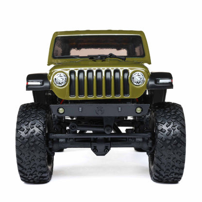 1/24 SCX24 Jeep JLU Wrangler Ready to Run with Battery and Charger (Green) (AXI00002V3T4)_15