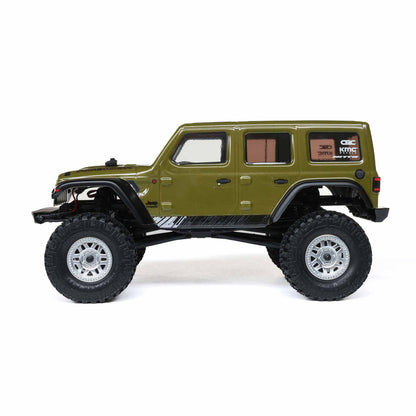 1/24 SCX24 Jeep JLU Wrangler Ready to Run with Battery and Charger (Green) (AXI00002V3T4)_18