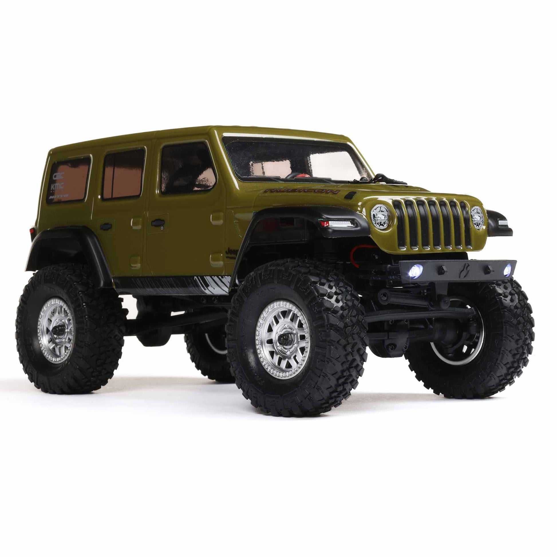 1/24 SCX24 Jeep JLU Wrangler Ready to Run with Battery and Charger (Green) (AXI00002V3T4)_10