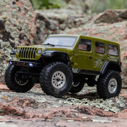 1/24 SCX24 Jeep JLU Wrangler Ready to Run with Battery and Charger (Green) (AXI00002V3T4)_16