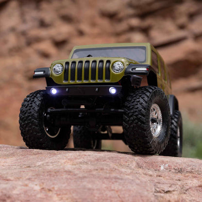 1/24 SCX24 Jeep JLU Wrangler Ready to Run with Battery and Charger (Green) (AXI00002V3T4)_4