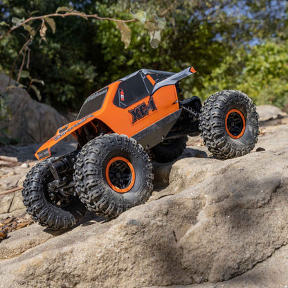 1/24 AX24 XC-1 4-Wheel Steer Rock Crawler Ready to Run with Battery and Charger (Orange) (AXI00003T2)