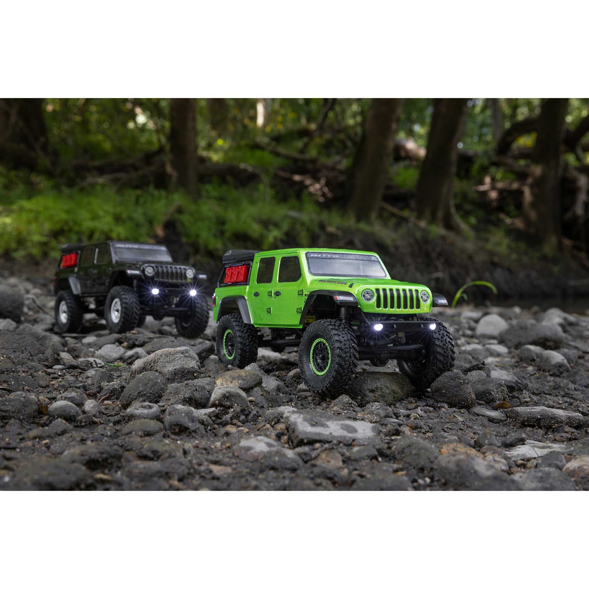1/24 SCX24 Jeep Gladiator Ready to Run with Battery and Charger (Green) (AXI00005V2T3)_15