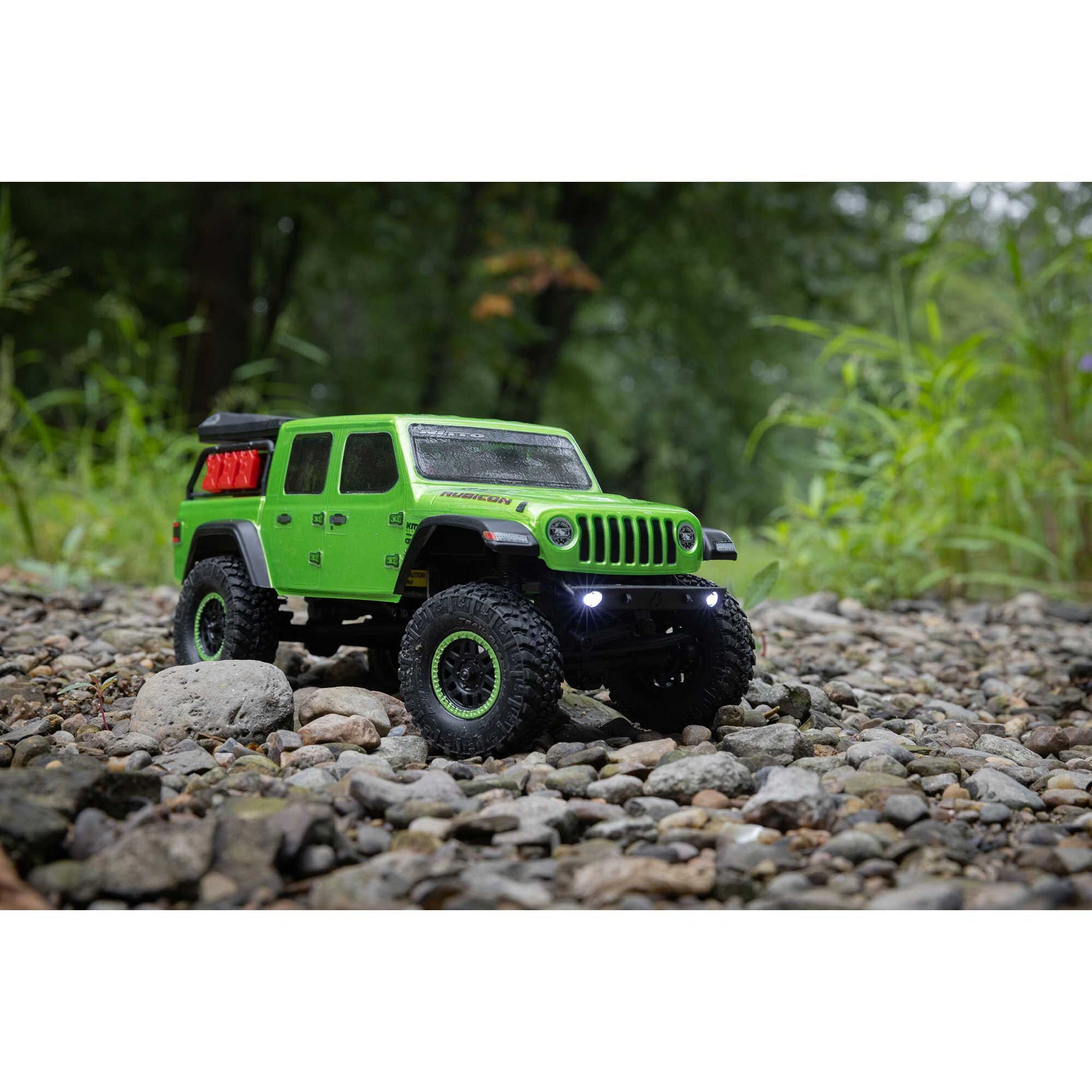 1/24 SCX24 Jeep Gladiator Ready to Run with Battery and Charger (Green) (AXI00005V2T3)_4