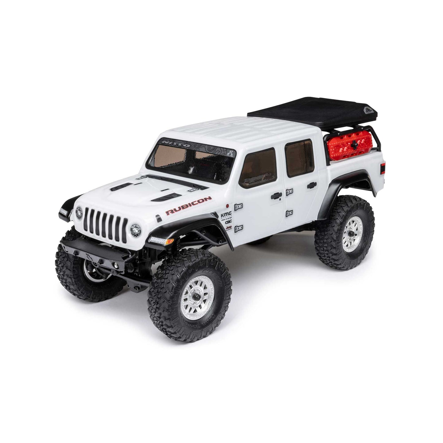 1/24 SCX24 Jeep Gladiator Ready to Run with Battery and Charger (White) (AXI00005V2T4)_2
