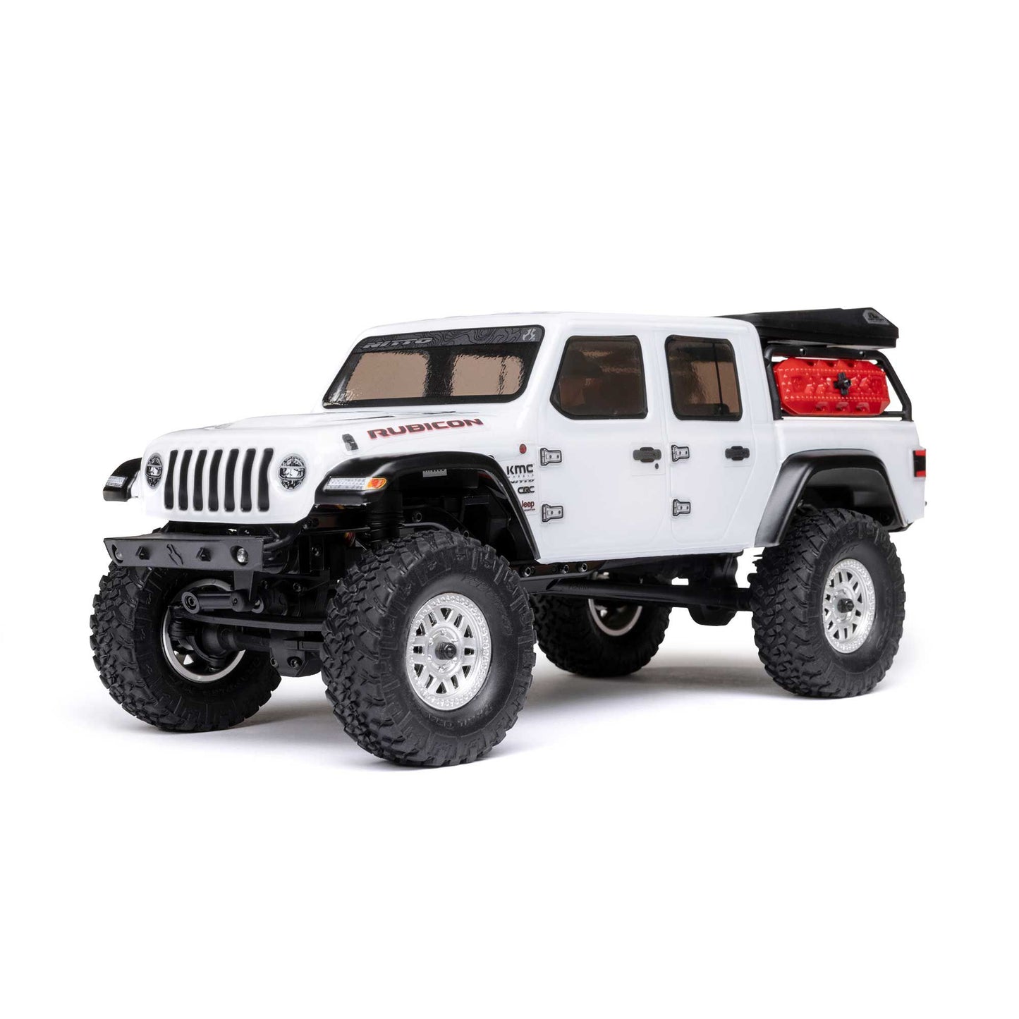 1/24 SCX24 Jeep Gladiator Ready to Run with Battery and Charger (White) (AXI00005V2T4)_1