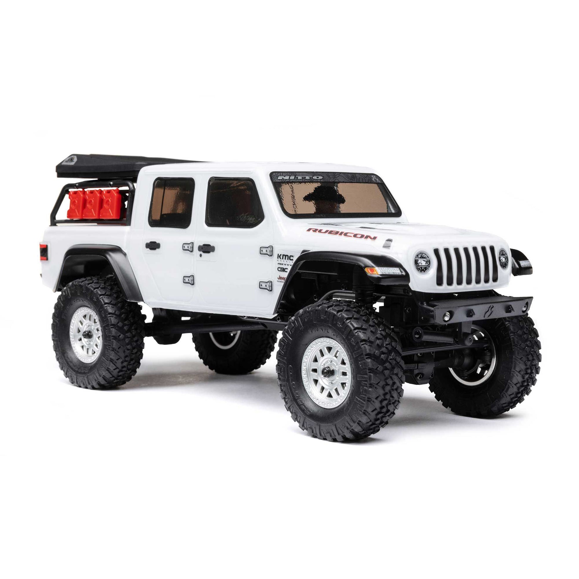 1/24 SCX24 Jeep Gladiator Ready to Run with Battery and Charger (White) (AXI00005V2T4)_13