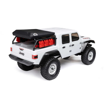 1/24 SCX24 Jeep Gladiator Ready to Run with Battery and Charger (White) (AXI00005V2T4)_9