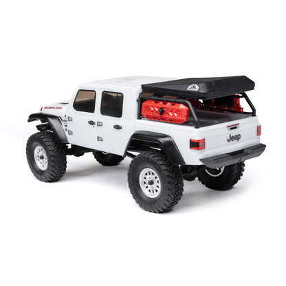 1/24 SCX24 Jeep Gladiator Ready to Run with Battery and Charger (White) (AXI00005V2T4)_4
