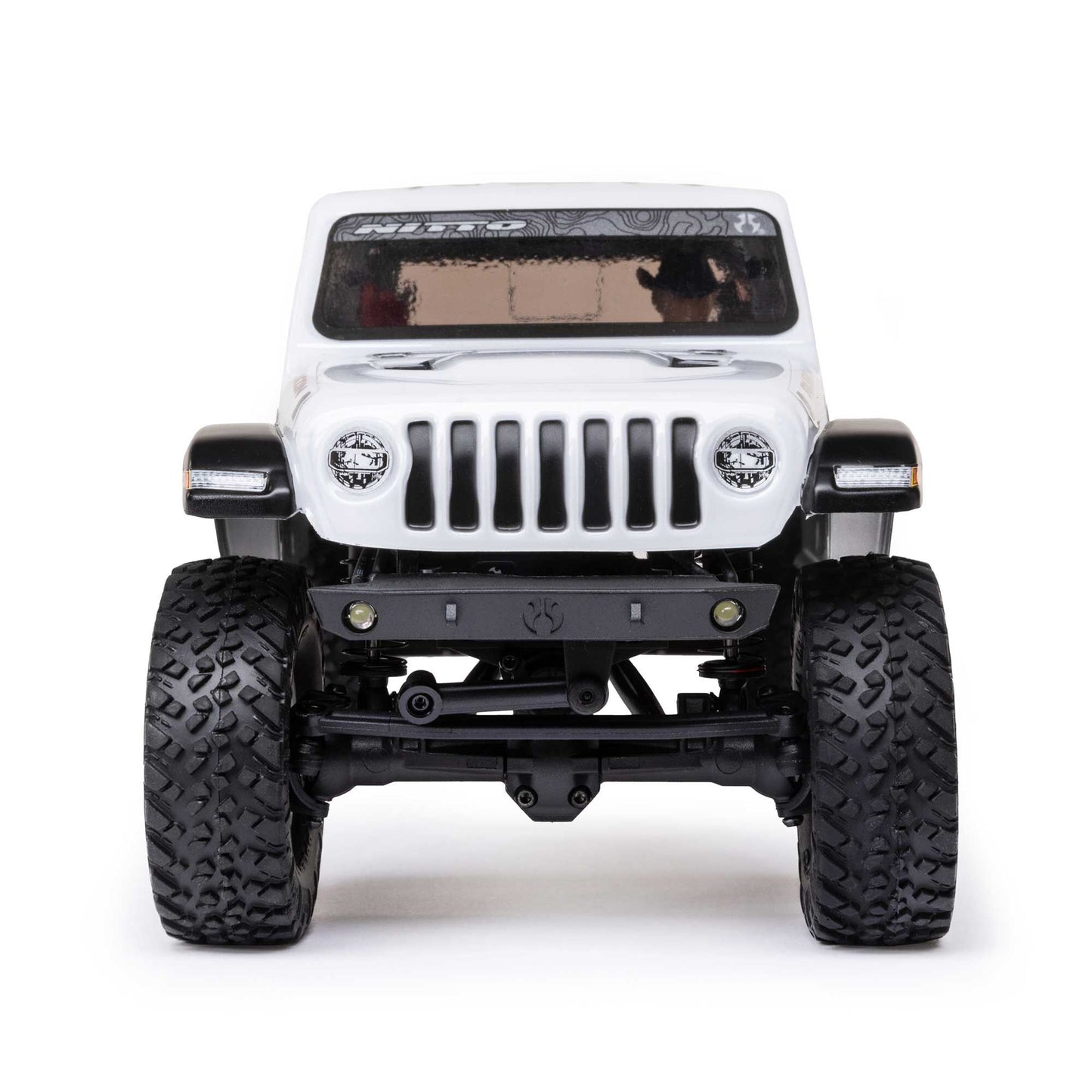 1/24 SCX24 Jeep Gladiator Ready to Run with Battery and Charger (White) (AXI00005V2T4)_16
