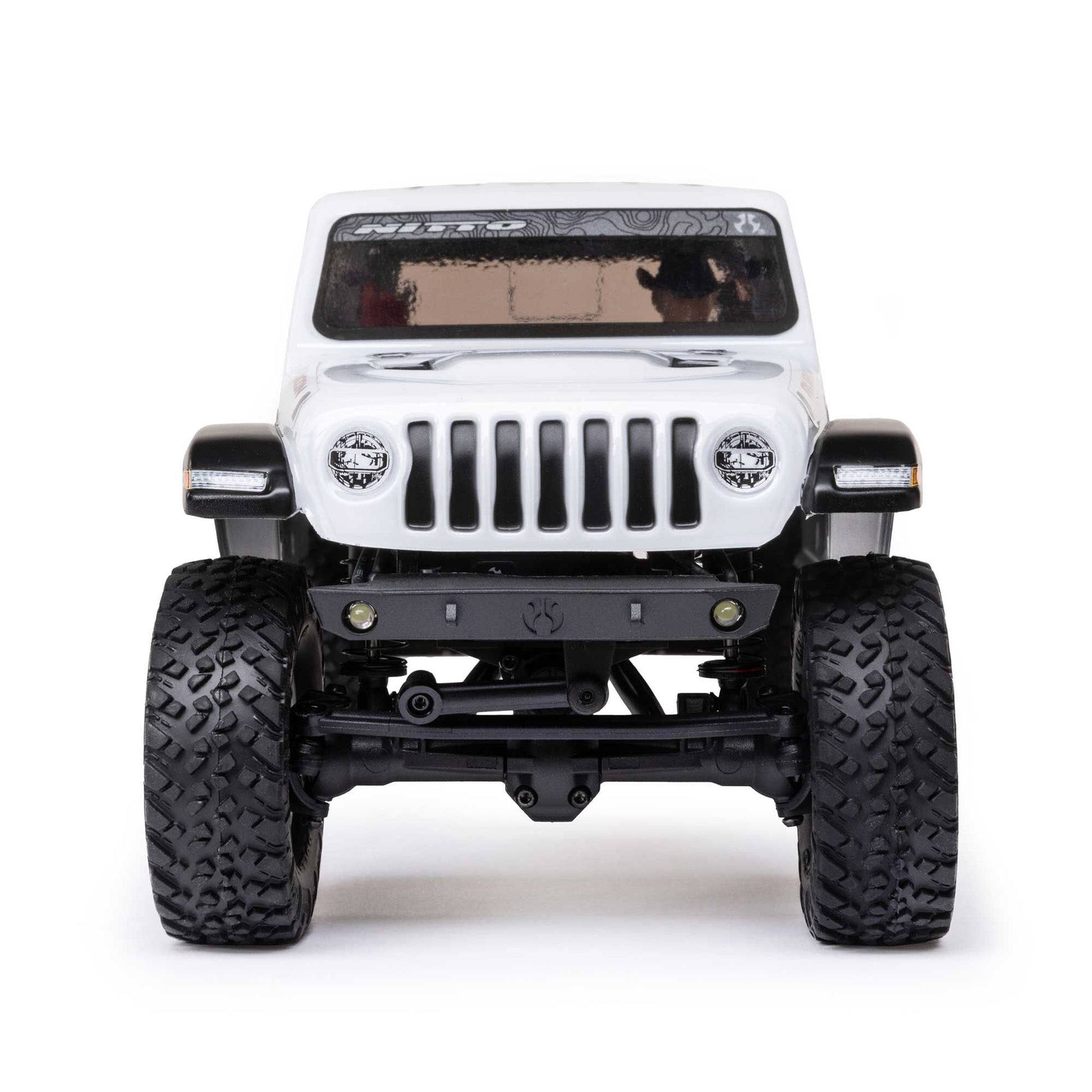 1/24 SCX24 Jeep Gladiator Ready to Run with Battery and Charger (White) (AXI00005V2T4)_16