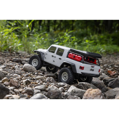 1/24 SCX24 Jeep Gladiator Ready to Run with Battery and Charger (White) (AXI00005V2T4)_5