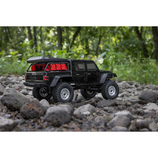 1/24 SCX24 Jeep Gladiator Ready to Run with Battery and Charger (Black) (AXI00005V2T5)