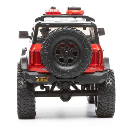 1/24 SCX24 2021 Ford Bronco Ready to Run (Red) (AXI00006T1)