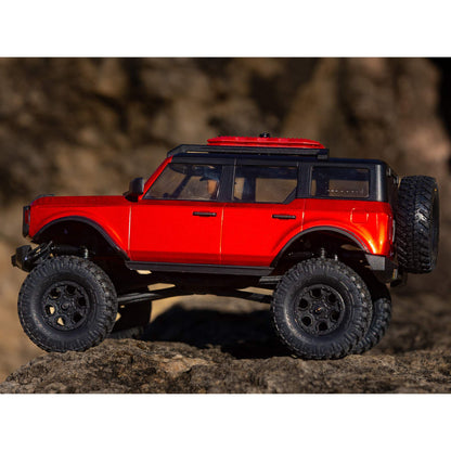 1/24 SCX24 2021 Ford Bronco Ready to Run (Red) (AXI00006T1)