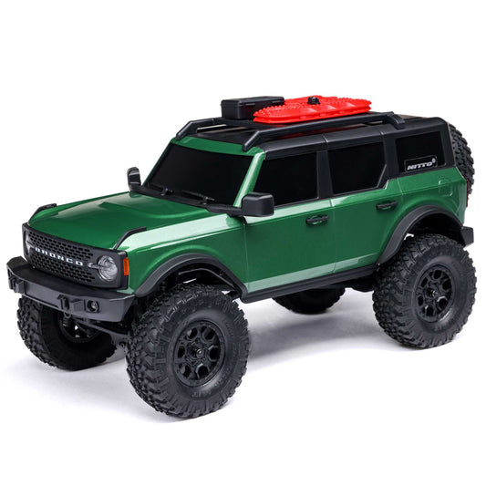 1/24 SCX24 Ford Bronco Ready to Run with Battery and Charger (Green) (AXI00006V2T5)_1