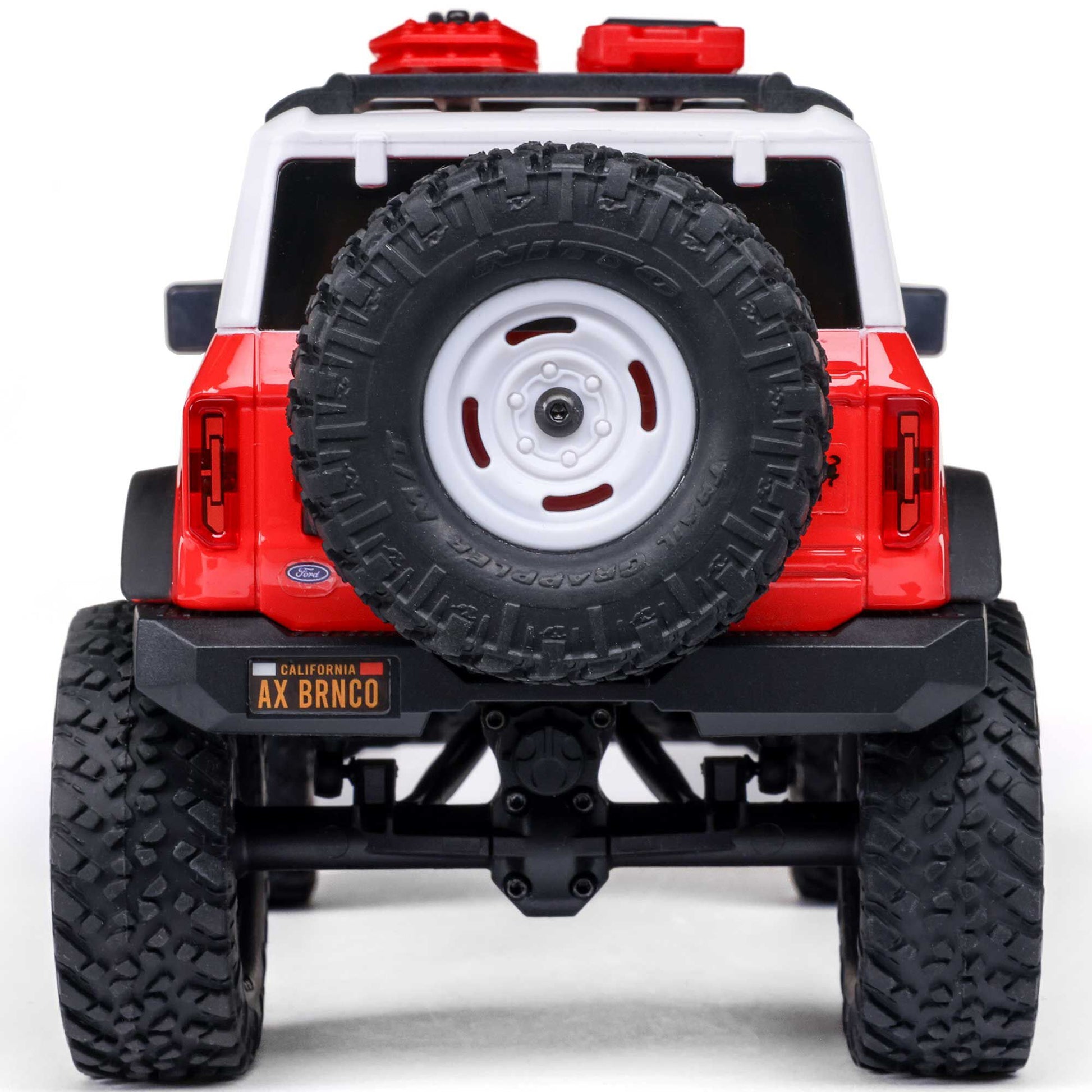 1/24 SCX24 Ford Bronco Heritage Edition Ready to Run with Battery and Charger (Red) (AXI00006V2T6)_5
