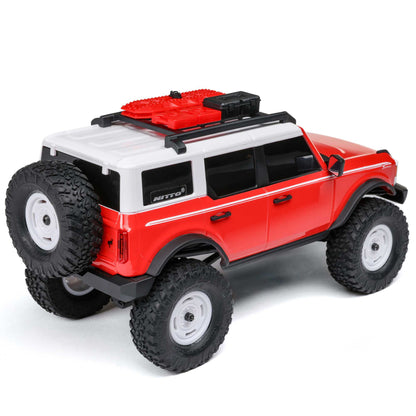 1/24 SCX24 Ford Bronco Heritage Edition Ready to Run with Battery and Charger (Red) (AXI00006V2T6)_4