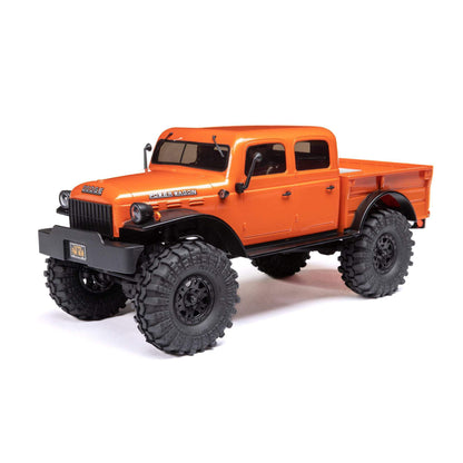 1/24 SCX24 1940's Dodge Power Wagon Ready to Run with Battery and Charger (Orange) (AXI00007T1)