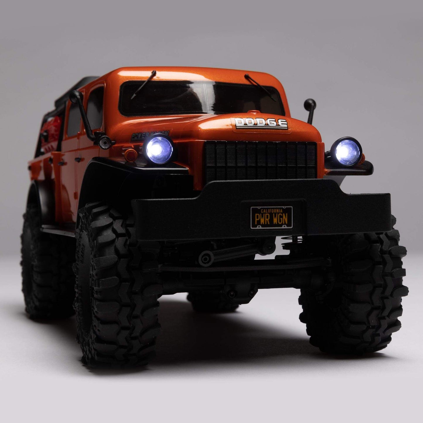 1/24 SCX24 1940's Dodge Power Wagon Ready to Run with Battery and Charger (Orange) (AXI00007T1)