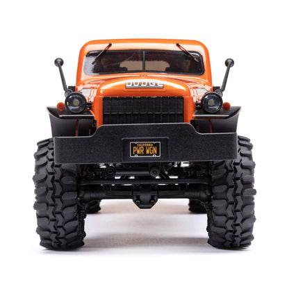 1/24 SCX24 1940's Dodge Power Wagon Ready to Run with Battery and Charger (Orange) (AXI00007T1)