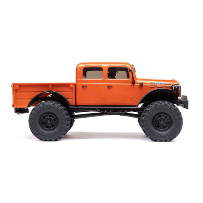 1/24 SCX24 1940's Dodge Power Wagon Ready to Run with Battery and Charger (Orange) (AXI00007T1)