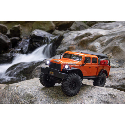 1/24 SCX24 1940's Dodge Power Wagon Ready to Run with Battery and Charger (Orange) (AXI00007T1)