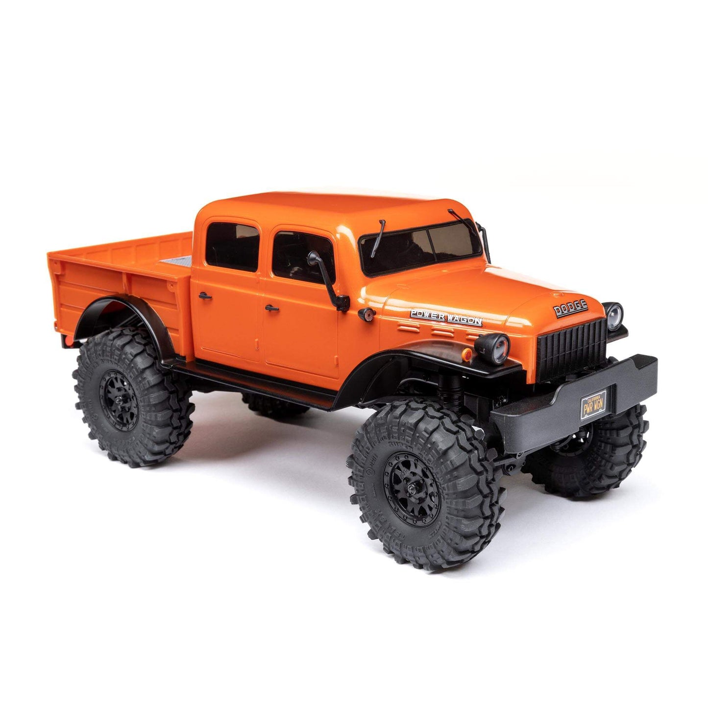 1/24 SCX24 1940's Dodge Power Wagon Ready to Run with Battery and Charger (Orange) (AXI00007T1)