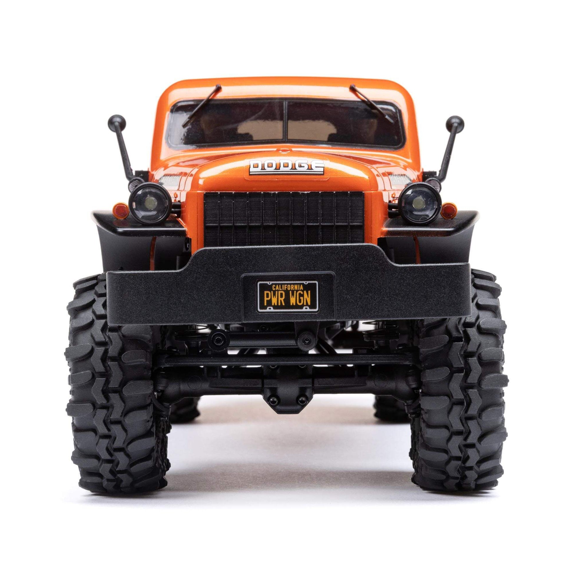 1/24 SCX24 1940's Dodge Power Wagon Ready to Run with Battery and Charger (Orange) (AXI00007T1)_14