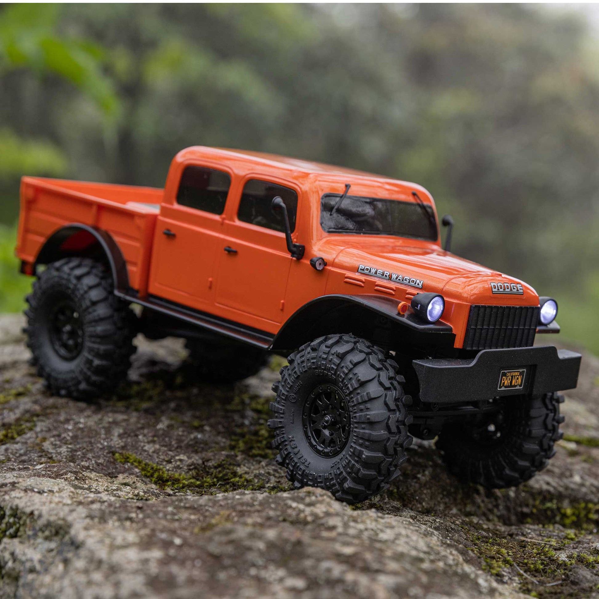 1/24 SCX24 1940's Dodge Power Wagon Ready to Run with Battery and Charger (Orange) (AXI00007T1)_21