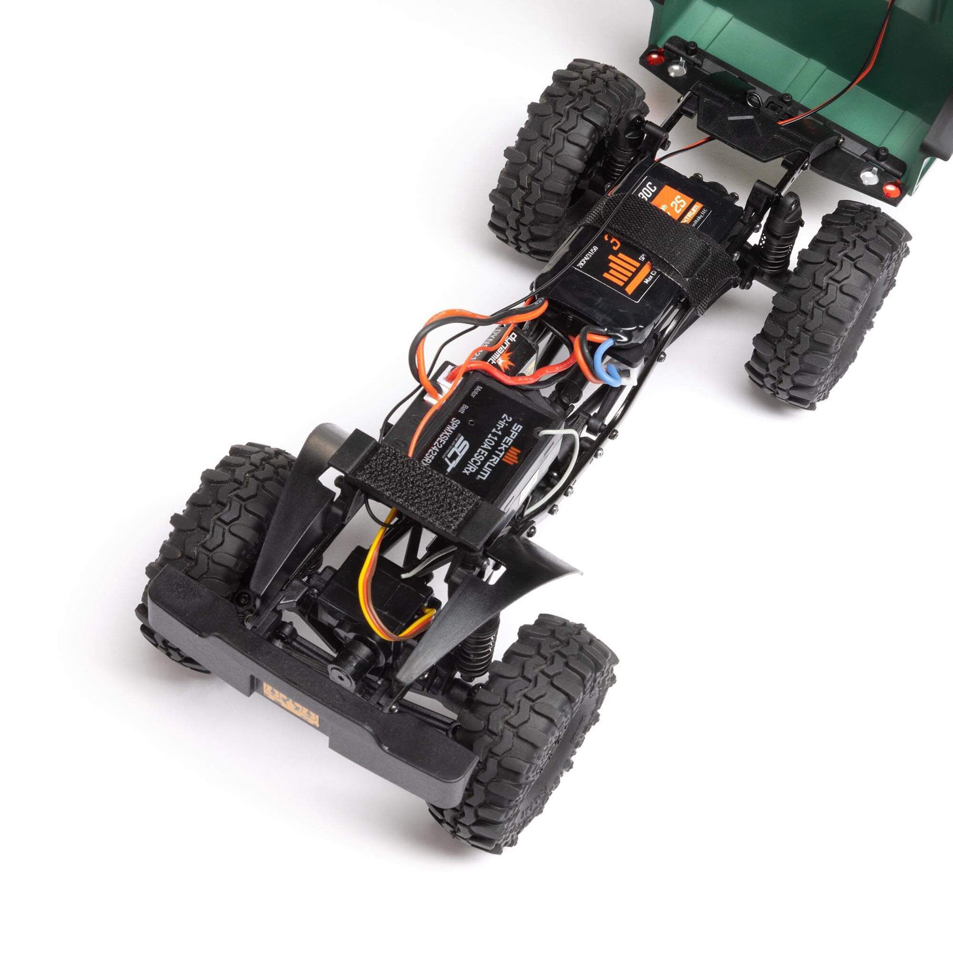 1/24 SCX24 1940's Dodge Power Wagon Ready to Run with Battery and Charger (Orange) (AXI00007T1)_5
