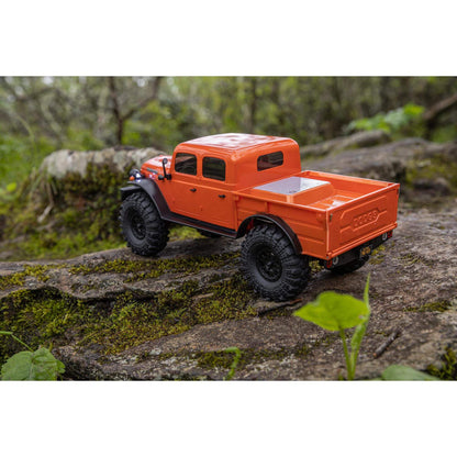 1/24 SCX24 1940's Dodge Power Wagon Ready to Run with Battery and Charger (Orange) (AXI00007T1)_16