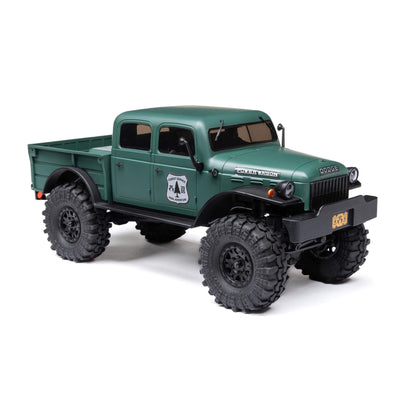 1/24 SCX24 1940's Dodge Power Wagon Ready to Run with Battery and Charger (Green) (AXI00007T2)