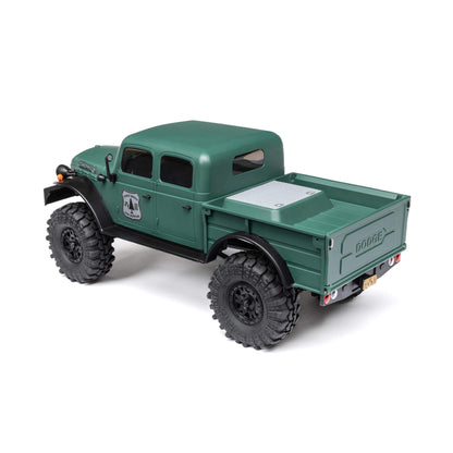 1/24 SCX24 1940's Dodge Power Wagon Ready to Run with Battery and Charger (Green) (AXI00007T2)_12