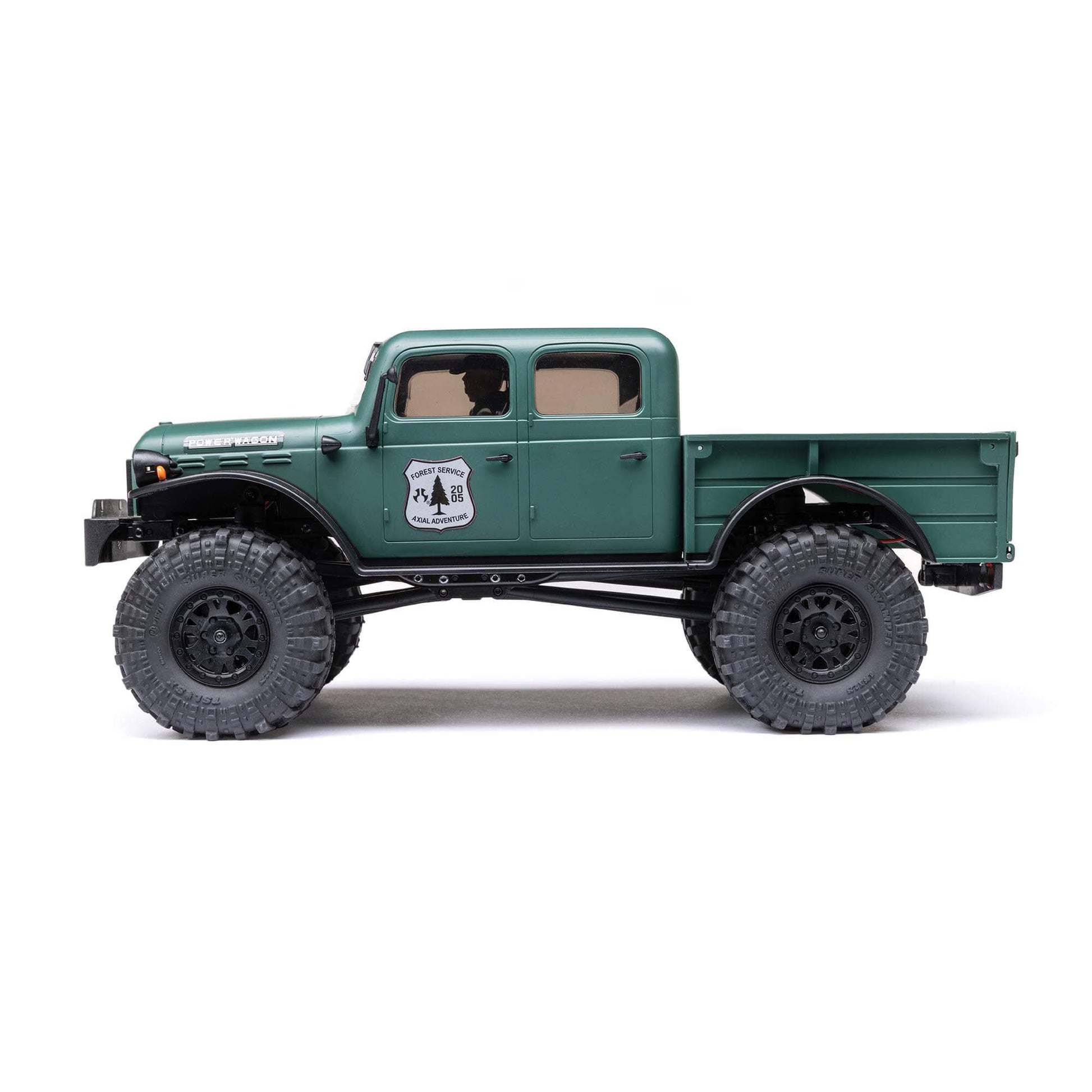 1/24 SCX24 1940's Dodge Power Wagon Ready to Run with Battery and Charger (Green) (AXI00007T2)_6