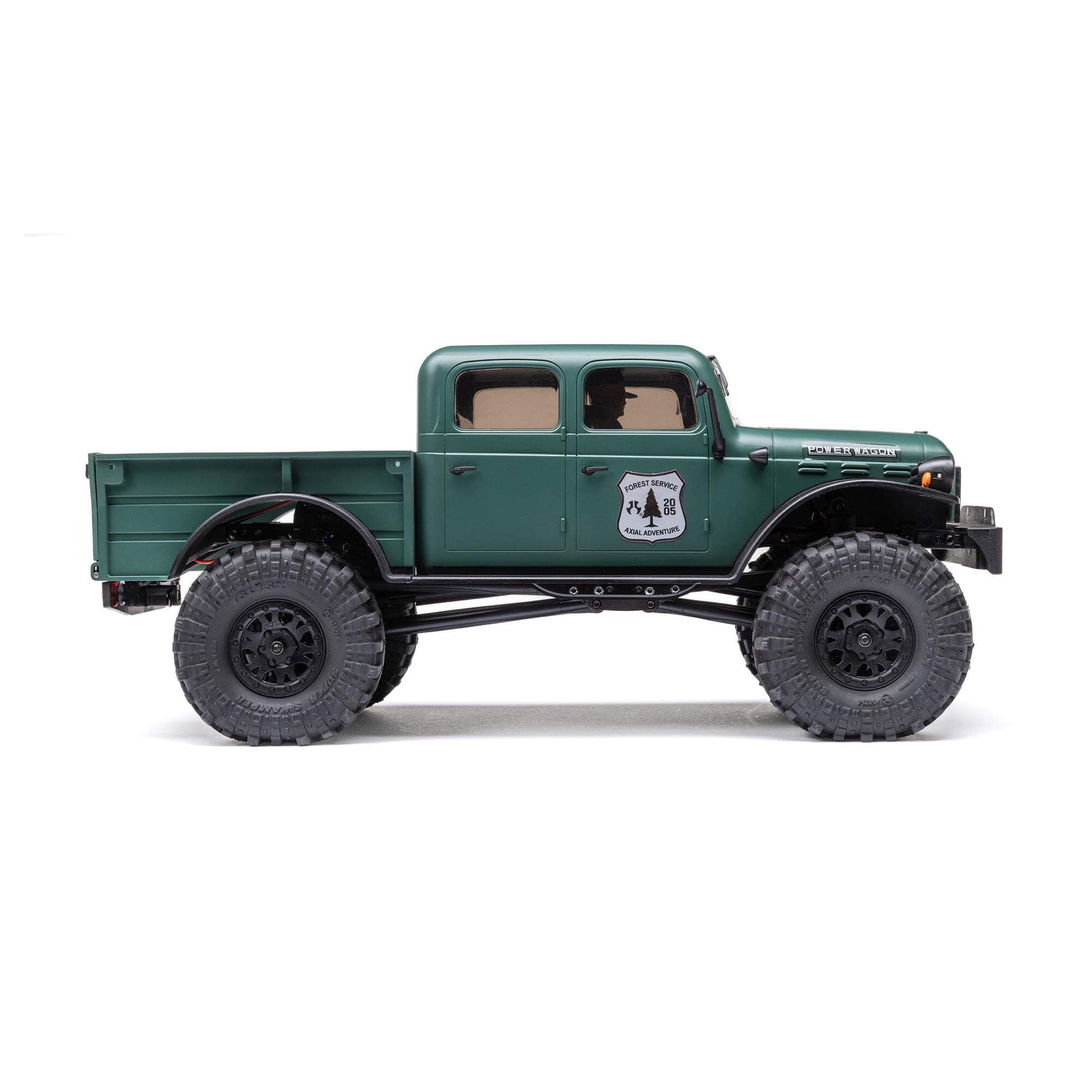 1/24 SCX24 1940's Dodge Power Wagon Ready to Run with Battery and Charger (Green) (AXI00007T2)_19