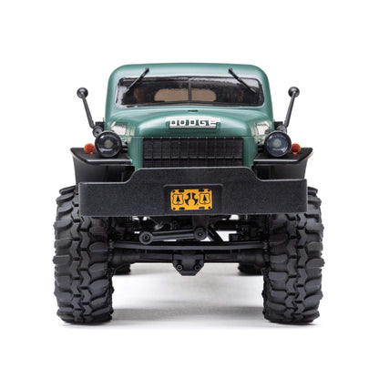 1/24 SCX24 1940's Dodge Power Wagon Ready to Run with Battery and Charger (Green) (AXI00007T2)_3