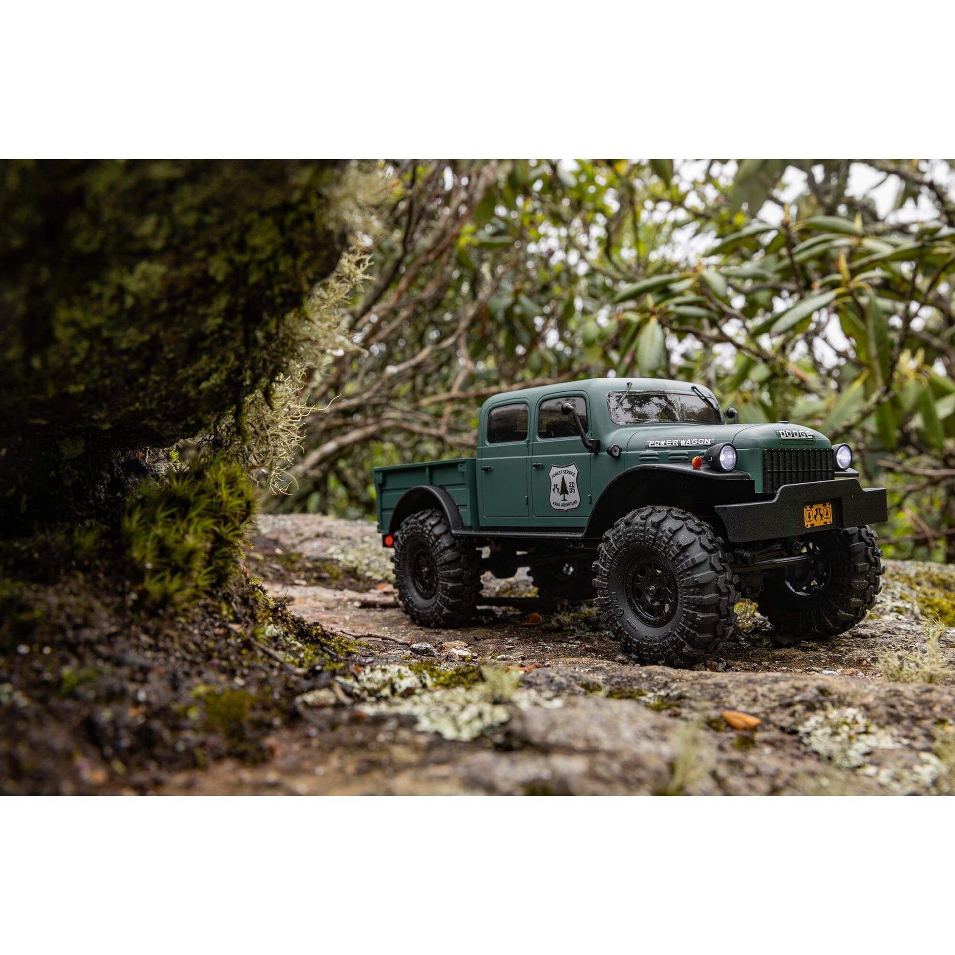 1/24 SCX24 1940's Dodge Power Wagon Ready to Run with Battery and Charger (Green) (AXI00007T2)_11