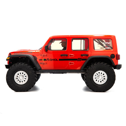1/10 SCX10 III Jeep JLU Wrangler Ready to Run (Red) (AXI03003BT2)_5