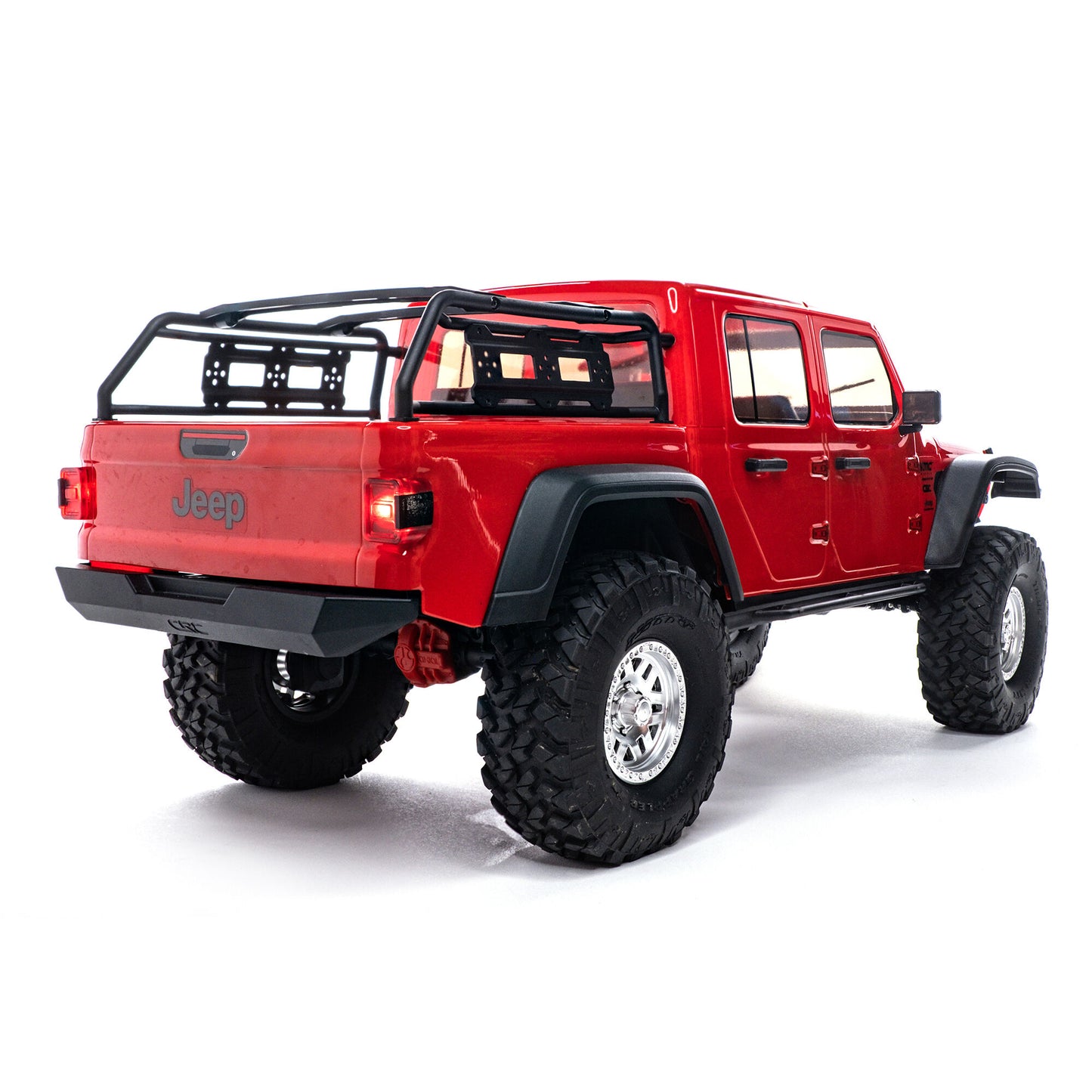 1/10 SCX10 III Jeep JT Gladiator Ready to Run (Red) (AXI03006BT2)