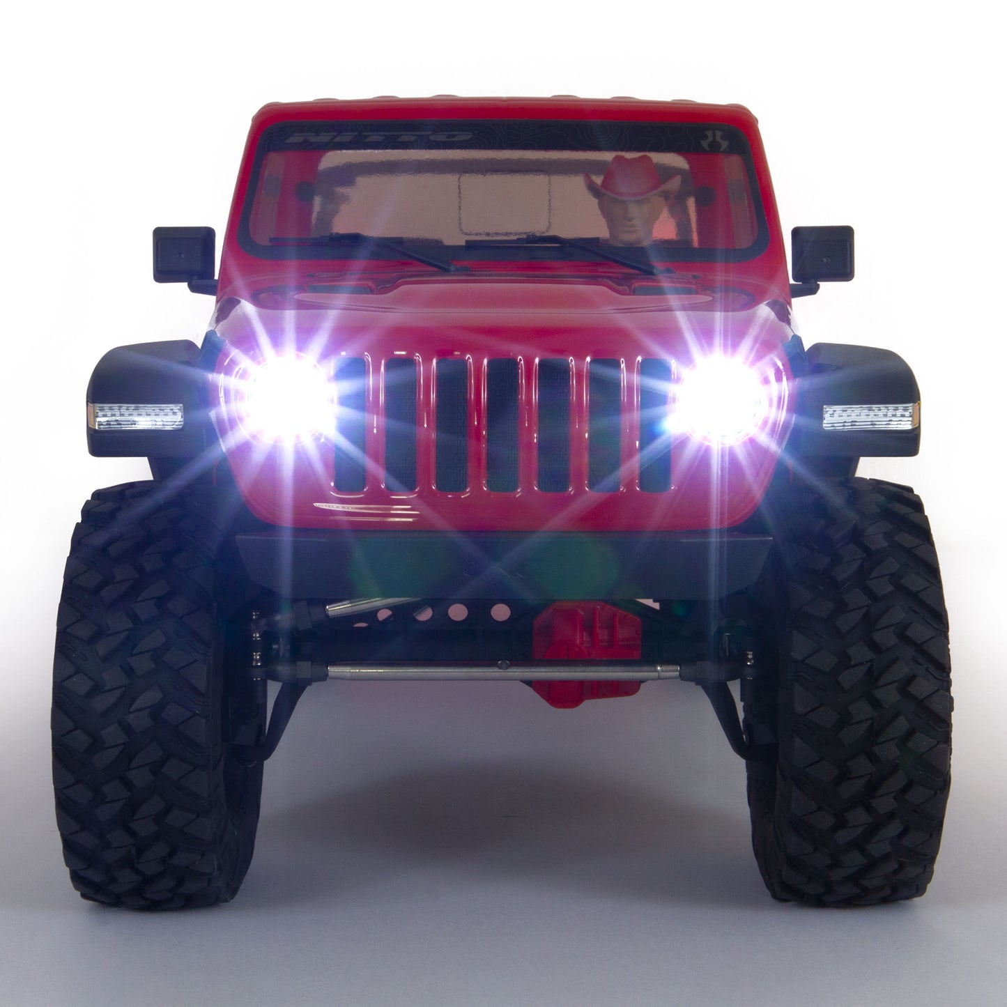 1/10 SCX10 III Jeep JT Gladiator Ready to Run (Red) (AXI03006BT2)